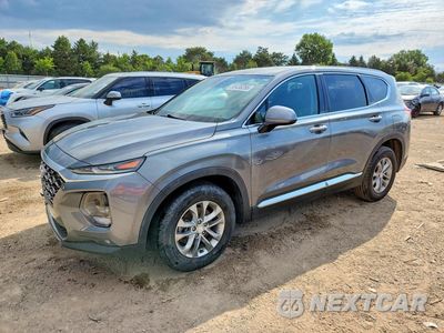 2019 HYUNDAI SANTA FE SEL 2.4L 5NMS33AD3KH047187 - główne zdjęcie licytacji z USA - miniatura