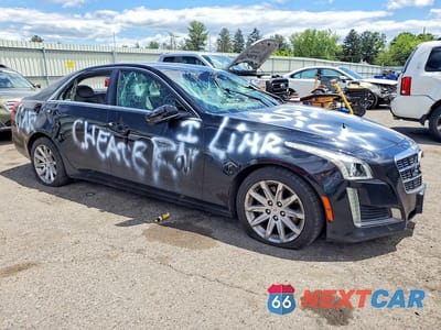 Czwarte zdjęcie samochodu z boku: 2014 CADILLAC CTS VIN:1G6AP5SX5E0192260 - miniatura