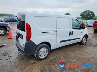 Trzecie zdjęcie samochodu z tyłu: 2015 RAM PROMASTER CITY ST DELIVERY VAN VIN:ZFBERFAT1F6975042 - miniatura