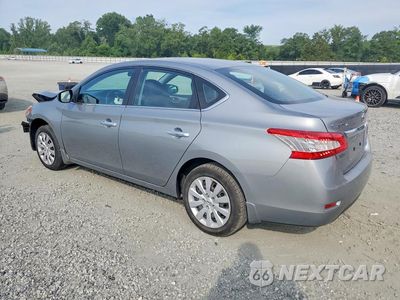 Drugie zdjęcie samochodu z przodu: 2014 NISSAN SENTRA S VIN:3N1AB7APXEL686483 - miniatura