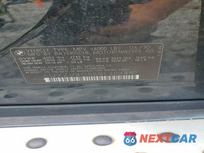 Zdjęcie 13 z 13 samochodu: 2011 BMW X5 XDRIVE35I VIN:5UXZV4C55BL404452 - miniatura