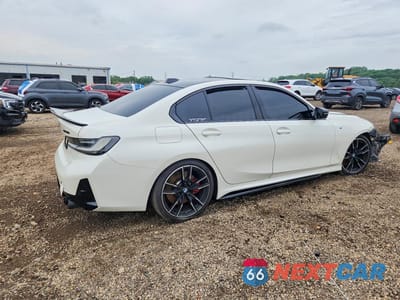 Trzecie zdjęcie samochodu z tyłu: 2024 BMW M340XI VIN:3MW49FF04R8D95110 - miniatura