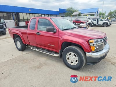 Czwarte zdjęcie samochodu z boku: 2004 GMC CANYON VIN:1GTDT196048146587 - miniatura