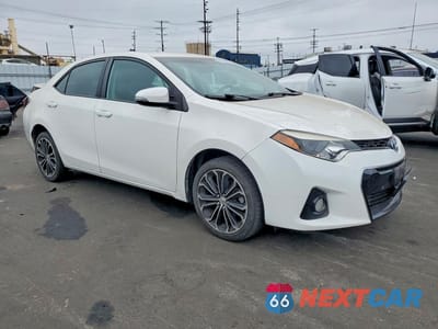 Czwarte zdjęcie samochodu z boku: 2016 TOYOTA COROLLA S PLUS VIN:5YFBURHE2GP466725 - miniatura