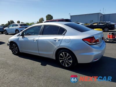 Drugie zdjęcie samochodu z przodu: 2013 HONDA CIVIC EXL VIN:19XFB2F93DE243160 - miniatura