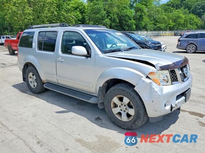 Czwarte zdjęcie samochodu z boku: 2005 NISSAN PATHFINDER XE VIN:5N1AR18W95C750636 - miniatura