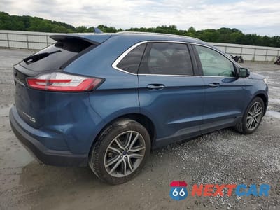 Trzecie zdjęcie samochodu z tyłu: 2019 FORD EDGE TITANIUM VIN:2FMPK3K95KBB11789 - miniatura