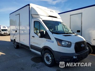 Czwarte zdjęcie samochodu z boku: 2020 FORD TRANSIT DELIVERY TRUCK VIN:1FDBW5Z89LKB52506 - miniatura