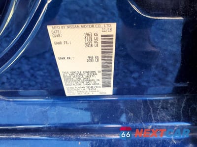 Zdjęcie 12 z 12 samochodu: 2019 NISSAN ALTIMA SR VIN:1N4BL4CV9KN308701 - miniatura