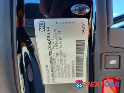 Zdjęcie 12 z 12 samochodu: 2017 AUDI A4 PRESTIGE VIN:WAUFNAF45HN036273 - miniatura