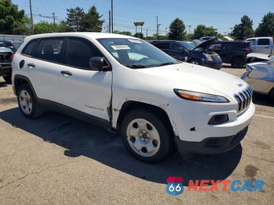 Czwarte zdjęcie samochodu z boku: 2017 JEEP CHEROKEE SPORT VIN:1C4PJLAB9HW507789 - miniatura