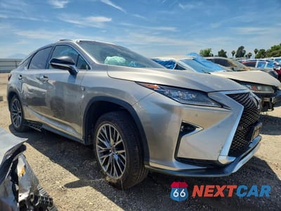 Czwarte zdjęcie samochodu z boku: 2019 LEXUS RX 450H F SPORT VIN:2T2BGMCA0KC042012 - miniatura