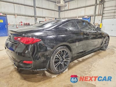 Trzecie zdjęcie samochodu z tyłu: 2018 INFINITI Q60 3.0T LUXE VIN:JN1EV7EL4JM391315 - miniatura