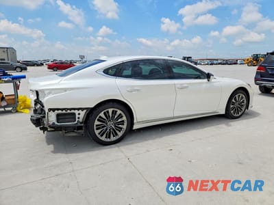 Trzecie zdjęcie samochodu z tyłu: 2021 LEXUS LS 500 BASE VIN:JTHD51FF3M5015068 - miniatura