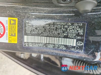Zdjęcie 12 z 12 samochodu: 2013 LEXUS ES 300H VIN:JTHBW1GG9D2022989 - miniatura