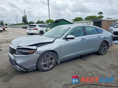 2024 HONDA ACCORD HYBRID EXL 1HGCY2F61RA091947 - główne zdjęcie licytacji z USA - miniatura