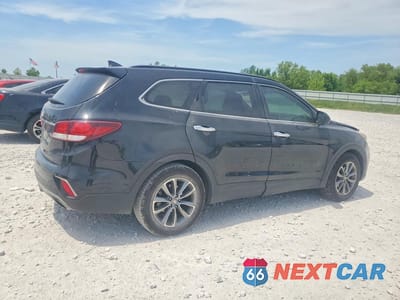 Trzecie zdjęcie samochodu z tyłu: 2017 HYUNDAI SANTA FE SE VIN:KM8SM4HF2HU170051 - miniatura