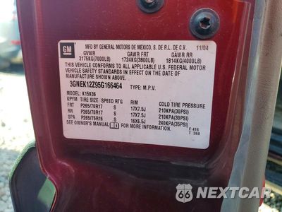 Zdjęcie 12 z 12 samochodu: 2005 CHEVROLET AVALANCHE K1500 VIN:3GNEK12Z95G166464 - miniatura