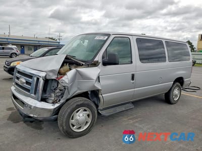 2014 FORD ECONOLINE E350 SUPER DUTY WAGON 1FBNE3BL1EDA28569 - główne zdjęcie licytacji z USA - miniatura
