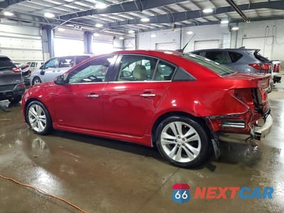 Drugie zdjęcie samochodu z przodu: 2014 CHEVROLET CRUZE LTZ VIN:1G1PG5SB9E7124250 - miniatura