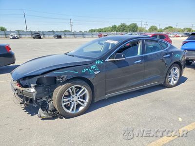 2014 TESLA MODEL S 5YJSA1H12EFP35855 - główne zdjęcie licytacji z USA - miniatura