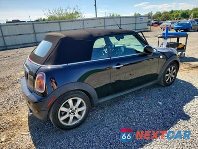 Trzecie zdjęcie samochodu z tyłu: 2009 MINI COOPER VIN:WMWMR33549TJ94380 - miniatura