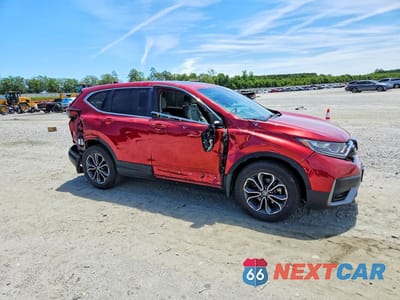 Czwarte zdjęcie samochodu z boku: 2022 HONDA CR-V EX VIN:5J6RW2H50NA014526 - miniatura
