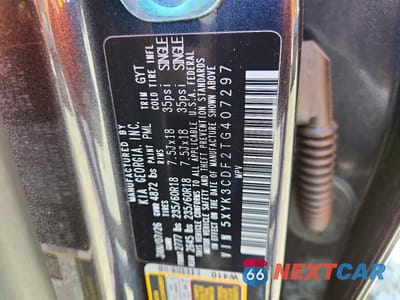 Zdjęcie 13 z 13 samochodu: 2026 KIA SPORTAGE EX VIN:5XYK3CDF2TG407297 - miniatura
