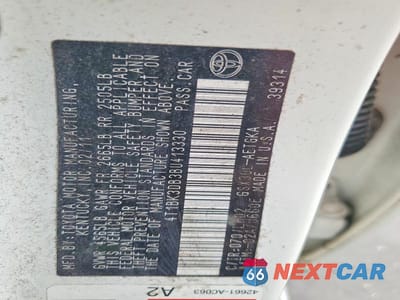Zdjęcie 12 z 12 samochodu: 2011 TOYOTA AVALON BASE VIN:4T1BK3DB3BU413330 - miniatura