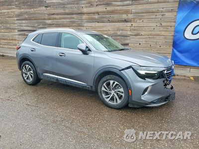 Czwarte zdjęcie samochodu z boku: 2021 BUICK ENVISION ESSENCE VIN:LRBFZNR44MD112249 - miniatura