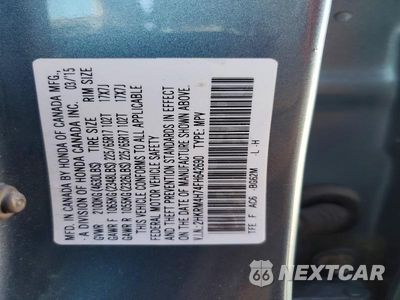 Zdjęcie 13 z 13 samochodu: 2015 HONDA CR-V EXL VIN:2HKRM4H74FH642690 - miniatura