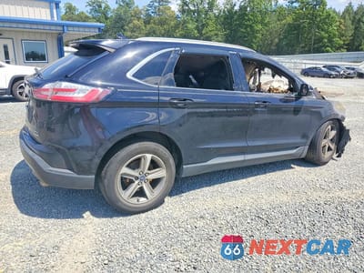 Trzecie zdjęcie samochodu z tyłu: 2019 FORD EDGE SEL VIN:2FMPK3J93KBB92616 - miniatura