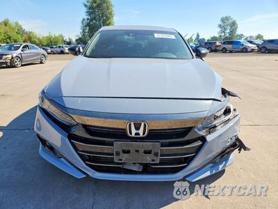 Piąte zdjęcie samochodu w środku: 2021 HONDA ACCORD SPORT VIN:1HGCV2F34MA013895 - miniatura