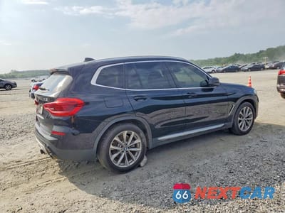 Trzecie zdjęcie samochodu z tyłu: 2018 BMW X3 XDRIVE30I VIN:5UXTR9C55JLD63376 - miniatura