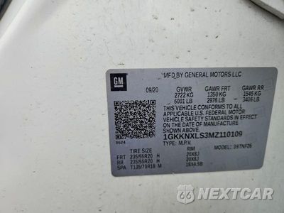 Zdjęcie 13 z 13 samochodu: 2021 GMC ACADIA DENALI VIN:1GKKNXLS3MZ110109 - miniatura