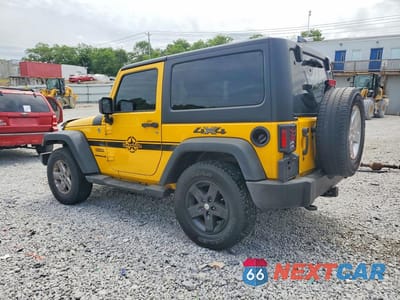 Drugie zdjęcie samochodu z przodu: 2015 JEEP WRANGLER SPORT VIN:1C4AJWAG4FL669976 - miniatura