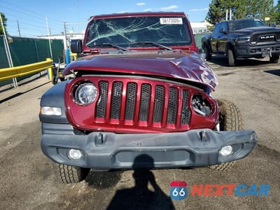 Piąte zdjęcie samochodu w środku: 2021 JEEP WRANGLER SPORT VIN:1C4GJXAN3MW575078 - miniatura