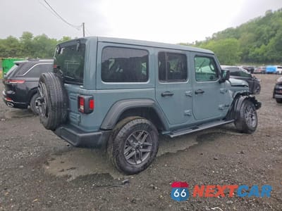 Trzecie zdjęcie samochodu z tyłu: 2025 JEEP WRANGLER SPORT VIN:1C4PJXDN8SW643500 - miniatura