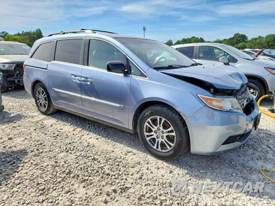 Czwarte zdjęcie samochodu z boku: 2011 HONDA ODYSSEY EXL VIN:5FNRL5H60BB103993 - miniatura