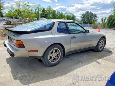 Trzecie zdjęcie samochodu z tyłu: 1984 PORSCHE 944 VIN:WP0AA0944EN453698 - miniatura