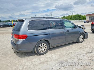 Trzecie zdjęcie samochodu z tyłu: 2010 HONDA ODYSSEY EX VIN:5FNRL3H47AB104723 - miniatura