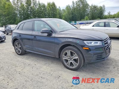 Czwarte zdjęcie samochodu z boku: 2019 AUDI Q5 PREMIUM PLUS VIN:WA1BNAFY5K2036331 - miniatura