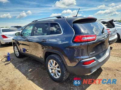 Drugie zdjęcie samochodu z przodu: 2015 JEEP CHEROKEE LIMITED VIN:1C4PJMDS1FW646474 - miniatura