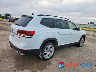 Trzecie zdjęcie samochodu z tyłu: 2021 VOLKSWAGEN ATLAS SE VIN:1V2HR2CA7MC569195 - miniatura