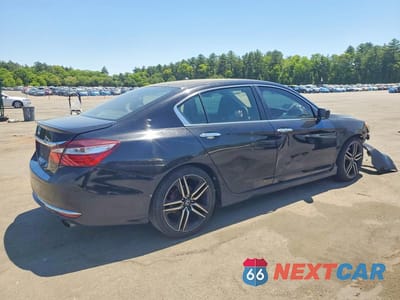 Trzecie zdjęcie samochodu z tyłu: 2017 HONDA ACCORD SPORT VIN:1HGCR2F51HA142088 - miniatura