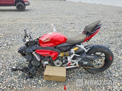 Trzecie zdjęcie samochodu z tyłu: 2025 DUCATI PANIGALE V2 VIN:ZDMHAATW2SB016380 - miniatura