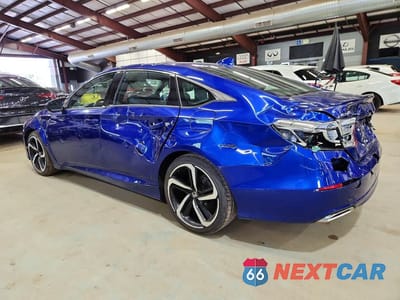 Drugie zdjęcie samochodu z przodu: 2018 HONDA ACCORD SPORT VIN:1HGCV1F33JA139705 - miniatura