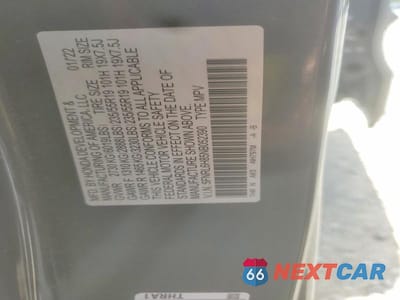 Zdjęcie 13 z 13 samochodu: 2022 HONDA ODYSSEY TOURING VIN:5FNRL6H85NB052390 - miniatura