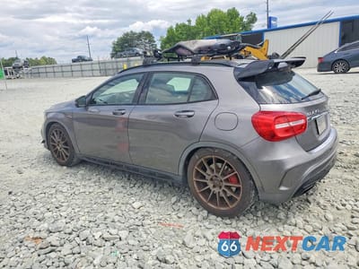 Drugie zdjęcie samochodu z przodu: 2015 MERCEDES-BENZ GLA 45 AMG VIN:WDDTG5CBXFJ104796 - miniatura
