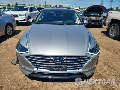 Piąte zdjęcie samochodu w środku: 2021 HYUNDAI SONATA HYBRID LIMITED VIN:KMHL54JJ2MA025832 - miniatura